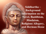 Siddhartha – Background Information on the Novel, Buddhism