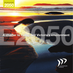 A charter to safeguard Victoria`s environment
