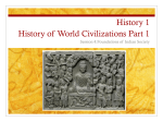 History 110B World History 1500 to the Present