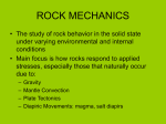 ROCK MECHANICS