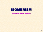 Isomerism Powerpoint presentation