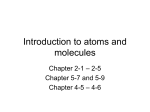 Introduction to atoms