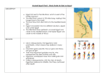 Ancient Egypt Chart – Study Guide for Quiz on Egypt GEOGRPAHY