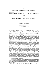 PHILOSOPHICAL MAGAZINE JOURNAL OF SCIENCE.