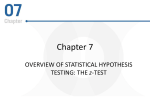 Basic Statistics for the Behavioral Sciences