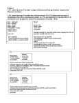 Project 1 1.A.1 parent process P creates a single child process that