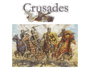 Digital Presentation The Crusades