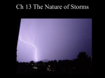 Ch 13 The Nature of Storms