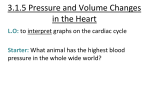 Pressure and Volume Changes in the Cardiac