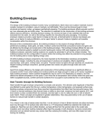 Building Envelope - Advanced Buildings