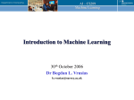 Machine Learning