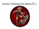 Section 2-Warring City-States PT. 1 Rules and Order in Greek City