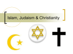 Unit 2 World Religions Judaism, Christinaity, Islam Powerpoint