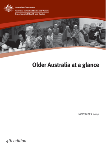 Older Australia at a glance - Australian Institute of Health and Welfare