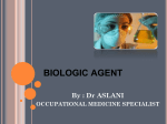 Occupational infection