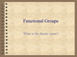 Functional Groups - World of Teaching