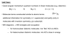 CHEM 5581: Graduate Level Quantum Chemistry