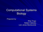 Computational Systems Biology - Computational Science Laboratory