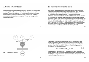 2. Neural network basics 2.1 Neurons or nodes and layers