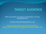 Target Audience Powerpoint