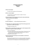 Introduction to Meteorology Homework #1 Answers 1. What is