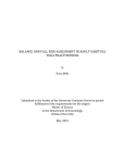 BALANCE AND FALL RISK ASSESSMENT IN ADULT HABITUAL