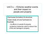 Unit 3.c. – Extreme weather events and their impact on people and