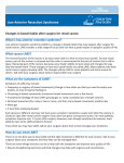 Low Anterior Resection Syndrome