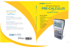 pre-calculus - Casio Education