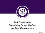Care Coordination - ACT on Alzheimer`s