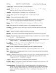 Cell – Intersection of a column and a row, contains data (text