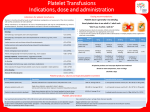 Blood Product Administration