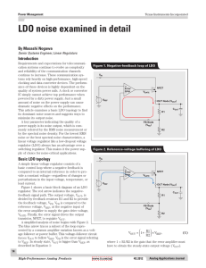 LDO noise examined in detail