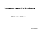 Chapter 1: Introduction to AI