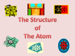 Structure of the Atom - Effingham County Schools