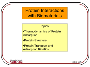 1. Protein Interactions