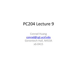 PC204 Lecture 9