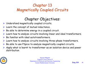 Lecture Notes - Mutual Inductance and Linear Transformers File