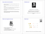 Genes, genetics and natural selection What Darwin said Organisms