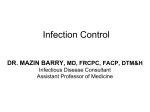 Hand hygiene and healthcare associated infection (HAI)