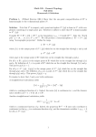 Math 535 - General Topology Fall 2012 Homework 8 Solutions