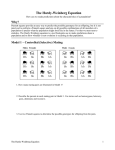 The Hardy-Weinberg Equation