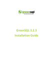 GreenSQL 3.2.3 Installation Guide