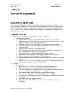The Greek Experience - tms-ancient