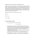 General Properties of Light c = 3.0 x 108 m/s .