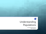 Understanding Populations