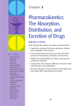 The Absorption, Distribution, and Excretion of Drugs