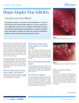 Herpes Simplex Virus Infection