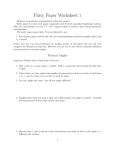 Patty Paper Worksheet 1