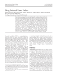 Drug-induced heart failure